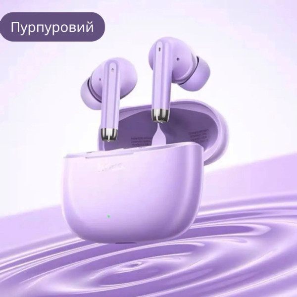 Фото - Наушники вкладыши беспроводные TWS HOCO EQ2 Purple (6931474798541)