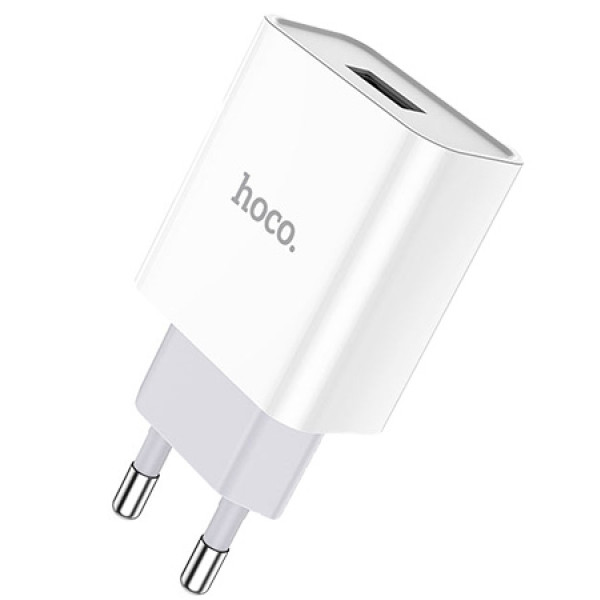 Фото - Сетевое зарядное устройство HOCO C81A 10.5W White (6931474727954)
