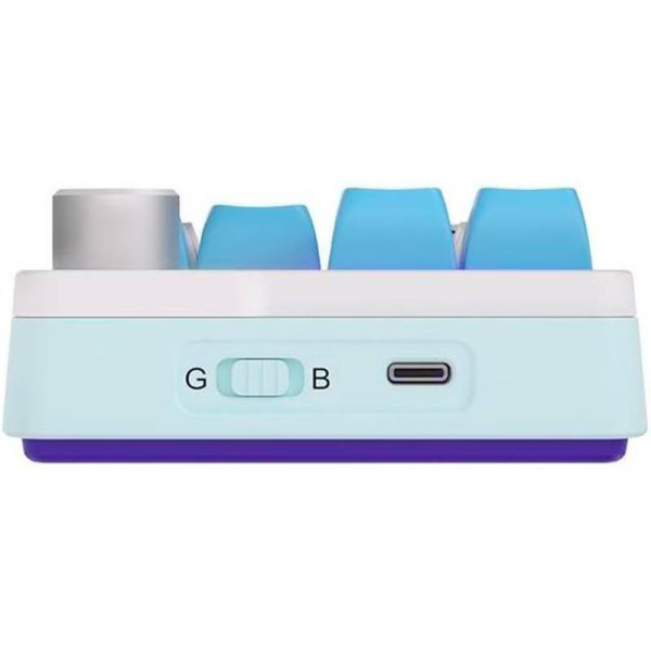 Фото - Клавиатура беспроводная игровая KZZI K20 Wireless Keypad UA\ENG Blue Sea (6935280823404)