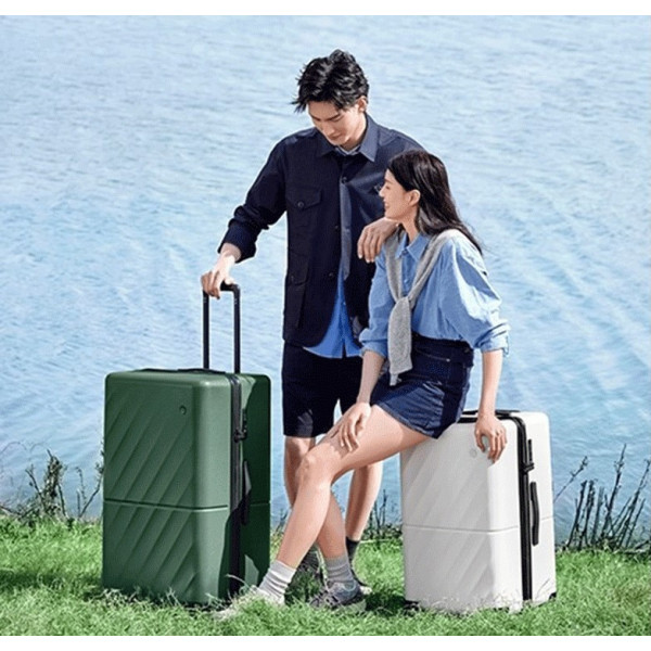 Фото - Чемодан Xiaomi Ninetygo Ripple Luggage 24" Olive Green (6941413222259)