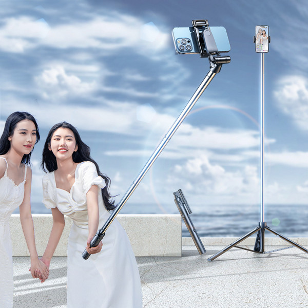 Фото - Трипод для селфи RTAKO ZP220 Pro Ultra-Wide Angle Selfie Stick Black (6942063213376)