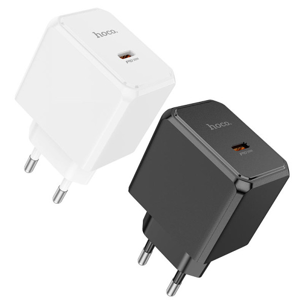 Фото - Сетевое зарядное устройство HOCO CS13A PD20W charger Black (6942007603805)