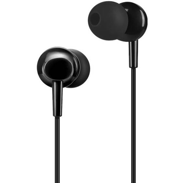 Фото - Наушники вкладыши проводные HOCO M14 Black (6957531049326)