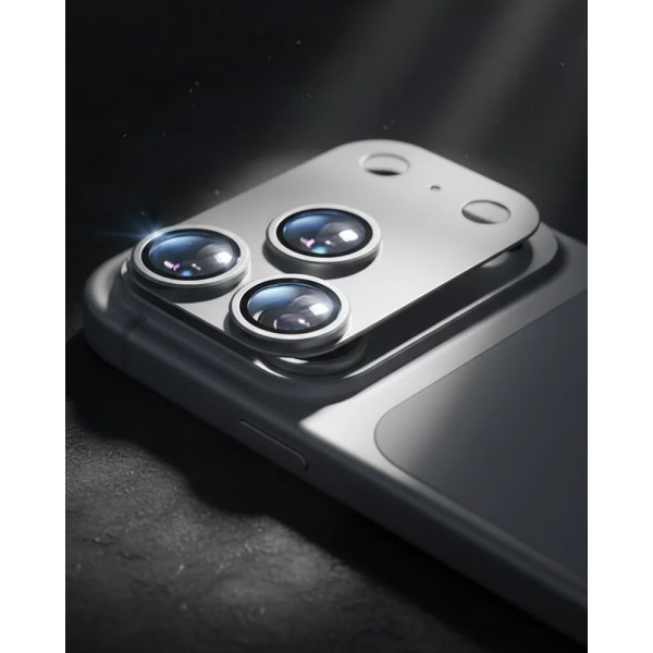 Фото - Защитное стекло для смартфона Anank All-in-One Camera Guard Silver for iPhone 17 Pro (6975593908016)
