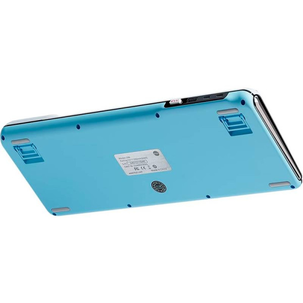 Фото - Клавиатура беспроводная игровая KZZI Z98 Wireless Keyboard UA\ENG Blue Sea (6977534870420)