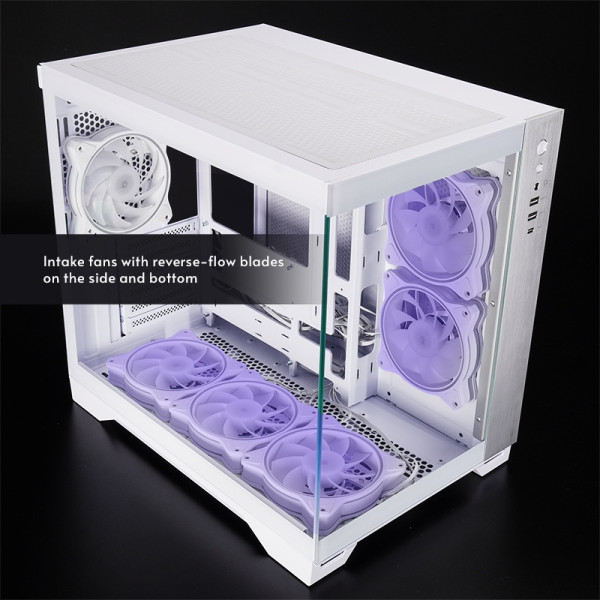 Фото - Корпус Chieftec VISIO ATX, без БП White (GM-30W-TG-OP)