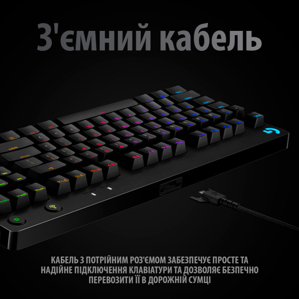 Фото - Клавиатура проводная игровая Logitech G PRO (920-009393)