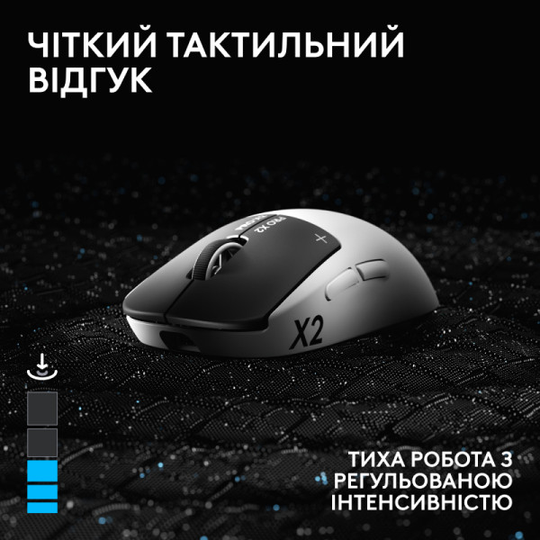 Фото - Мышь беспроводная игровая Logitech G PRO X2 Superstrike Lightspeed (910-007776)