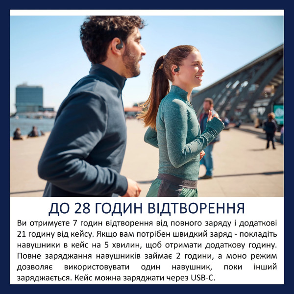 Фото - Наушники вкладыши беспроводные TWS Philips TAA6709BK/00