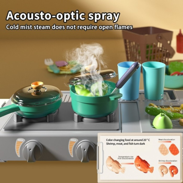 Фото - Сюжетно-ролевая игра. Кухня Bambi 100 см (WYD-624)