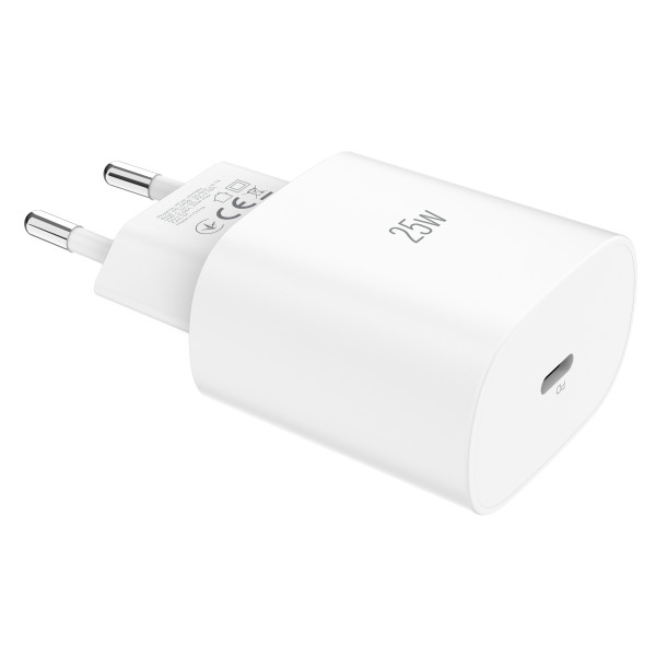 Фото - Сетевое зарядное устройство MAKE 25W GaN PD White (MCW-2511WH)