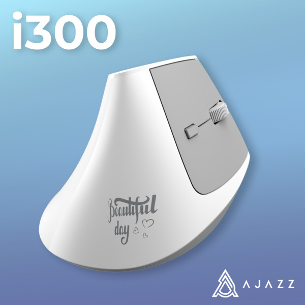 Фото - Мышь беспроводная игровая Ajazz i300 White (i300-W)