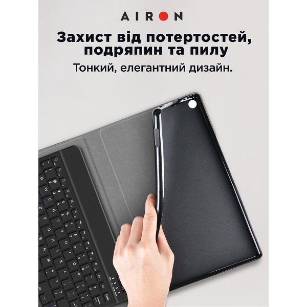 Фото - Чехол-клавиатура для планшета AIRON Premium for Lenovo Tab M10 Plus 3rd Gen 2022 10.6" с Bluetooth клавиатурой (4822352781148)