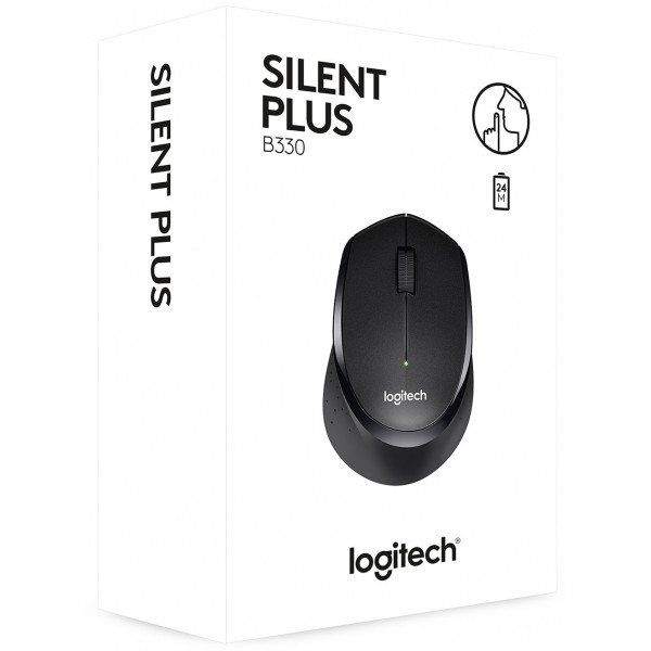 Фото - Мышь беспроводная Logitech B330 Silent Plus (910-004913) Black USB