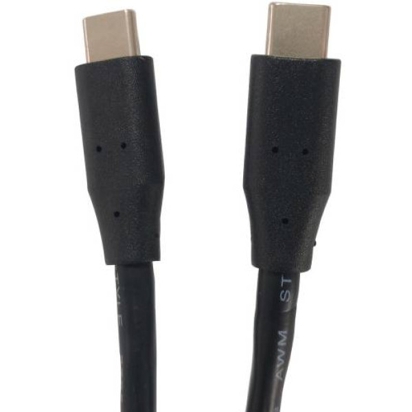 Фото - Кабель синхронизации данных Kingda USB 2.0 Type-C M-M, 1,5 м 60W Black (KD-UCUC3002-1.5m)