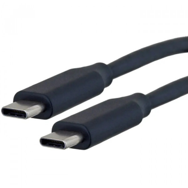 Фото - Кабель синхронизации данных Kingda USB 2.0 Type-C M-M, 1,5 м 60W Black (KD-UCUC3002-1.5m)