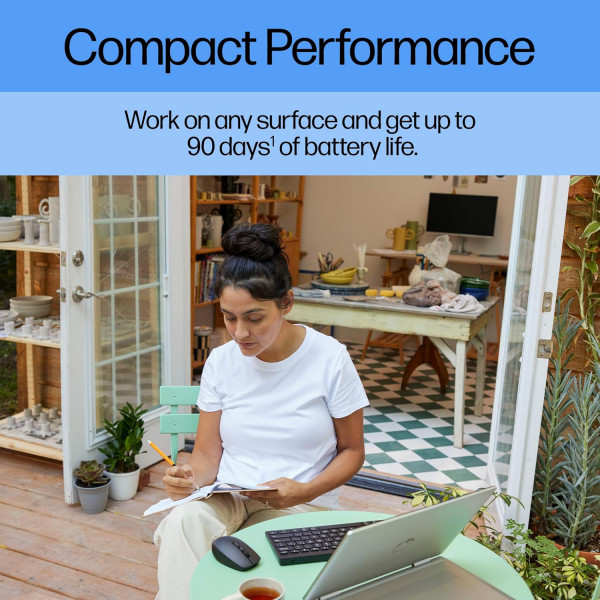 Фото - Мышь беспроводная HP 710 Rechargeable Silent USB-A/WL/BT (6E6F2AA)