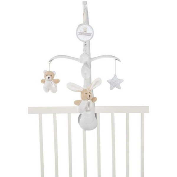 Фото - Мобиль интерактивный Chicco Медвежонок и зайка серии My Sweet Dou Dou (09714.00)