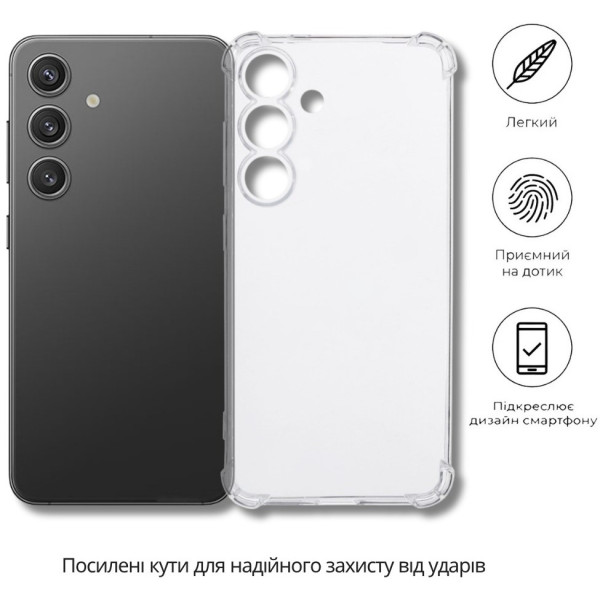 Фото - Чехол для смартфона BeCover Anti-Shock for Samsung Galaxy S25 FE SM-S731 Clear (714384)
