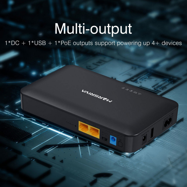 Фото - Источник бесперебойного питания Marsriva KP2 EC DC+PoE+USB OUT (KP2EC_MARSRIVA)