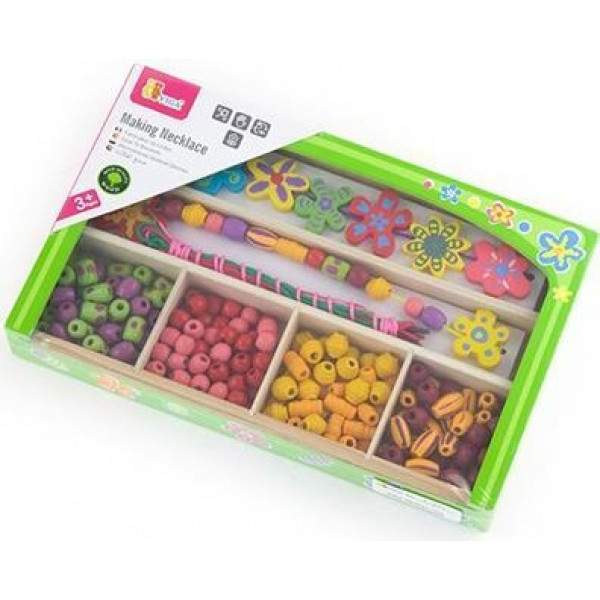 Фото - Набор для изготовления декора Viga Toys Ожерелье Цветы (52730)