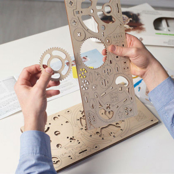 Фото - 3D пазлы Ugears Глобус (70128)