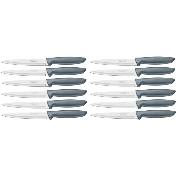 Фото - Набор ножей Tramontina Plenus Grey 152 мм 12 шт. (23424/066)