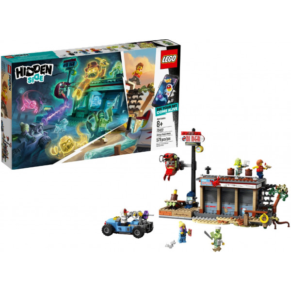 Фото - Конструктор LEGO Hidden Side Нападение на закусочную (70422)