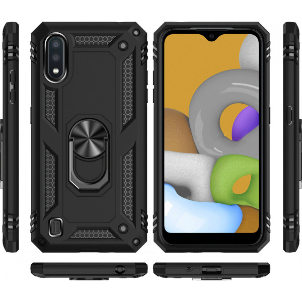 Фото - Чехол для смартфона BeCover Military Samsung Galaxy A01 SM-A015 Black (704740)