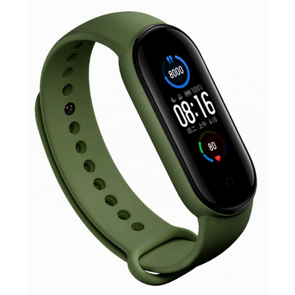 Фото - Ремешок для фитнес-браслета BeCover for Xiaomi Mi Smart Band 5 Khaki (705068) Фото - Ремешок для фитнес-браслета BeCover for Xiaomi Mi Smart Band 5 Khaki (705068)