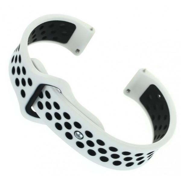 Фото - Ремешок для смарт-часов BeCover Nike Style for Huawei Watch GT 2 42 mm White-Black (705723)