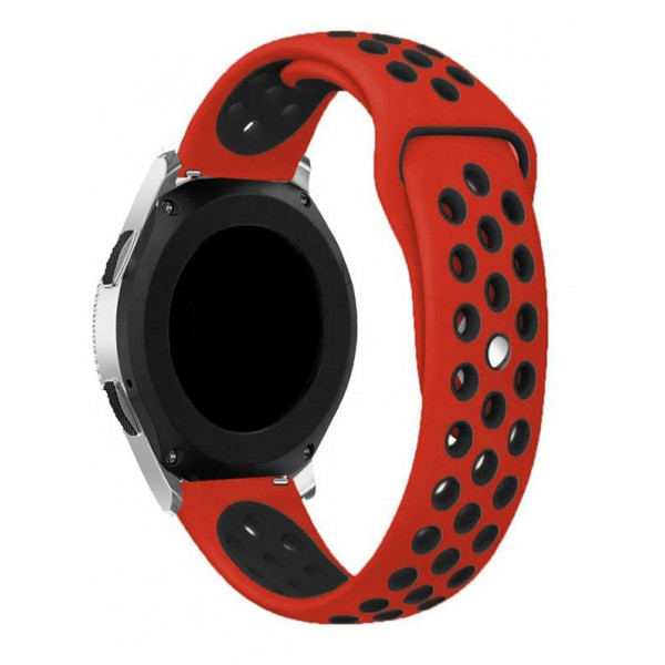 Фото - Ремешок для смарт-часов BeCover Nike Style for Huawei Watch GT 2 42 mm Red-Black (705754)