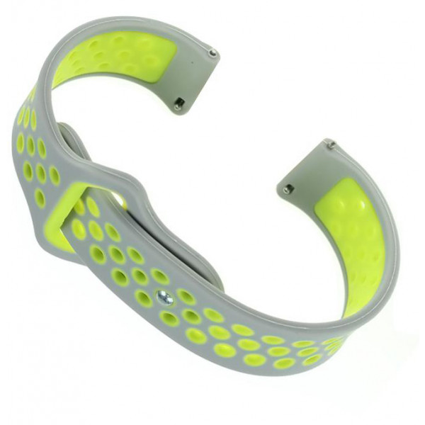 Фото - Ремешок для смарт-часов BeCover Nike Style for Garmin Vivoactive 3/3 Music/Vivomove HR/Vivomove Grey-Green (705780) Фото - Ремешок для смарт-часов BeCover Nike Style for Garmin Vivoactive 3/3 Music/Vivomove HR/Vivomove Grey-Green (705780)