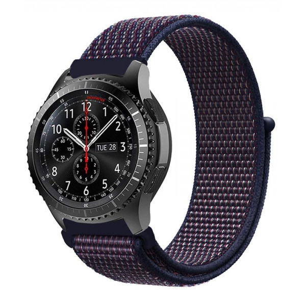Фото - Ремешок для смарт-часов BeCover Nylon Style for Huawei Watch GT 2 42mm Deep Blue (705841)