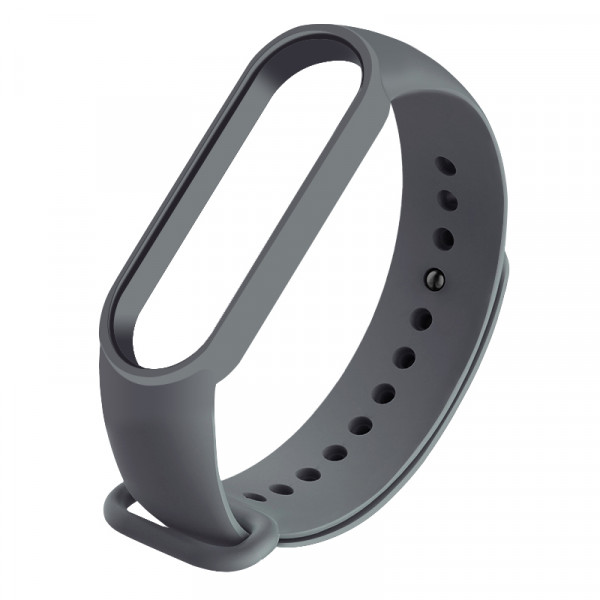 Фото - Ремешок для фитнес-браслета BeCover for Xiaomi Mi Smart Band 5 Gray (705066)