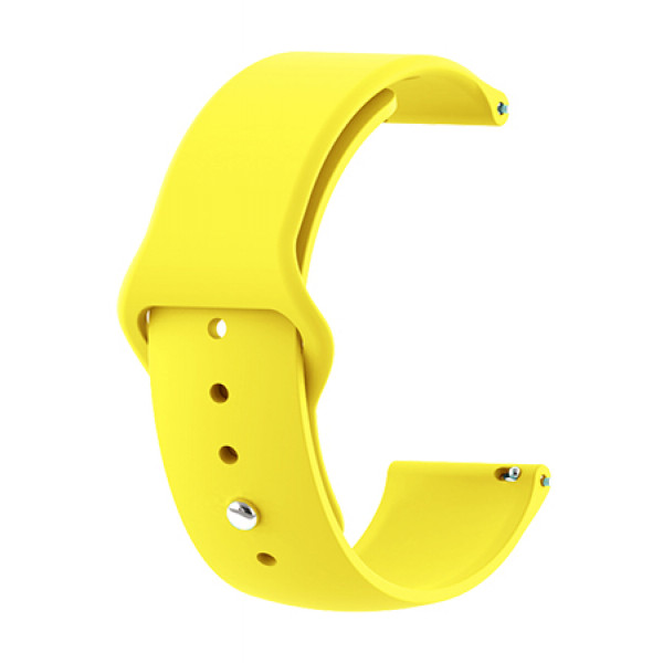 Фото - Ремешок для смарт-часов BeCover for Huawei Watch GT/GT 2 46mm/GT 2 Pro/GT Active/Honor Watch Magic/Magic 2/GS Pro/Dream Yellow (706341)