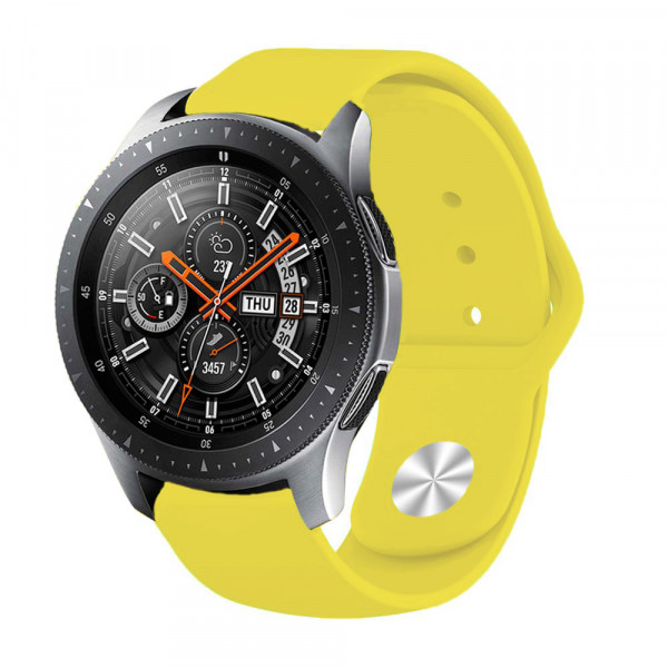 Фото - Ремешок для смарт-часов BeCover for Huawei Watch GT/GT 2 46mm/GT 2 Pro/GT Active/Honor Watch Magic/Magic 2/GS Pro/Dream Yellow (706341)