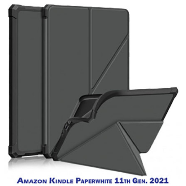 Фото - Чехол для электронной книги BeCover Ultra Slim Origami for Amazon Kindle Paperwhite 11th Gen. 2021 Gray (707221) Фото - Чехол для электронной книги BeCover Ultra Slim Origami for Amazon Kindle Paperwhite 11th Gen. 2021 Gray (707221)