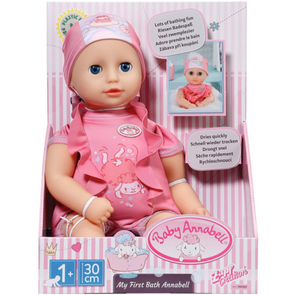 Фото - Пупс классический Baby Born My First Bath Annabell – Прекрасное купание 30 cм (707227)