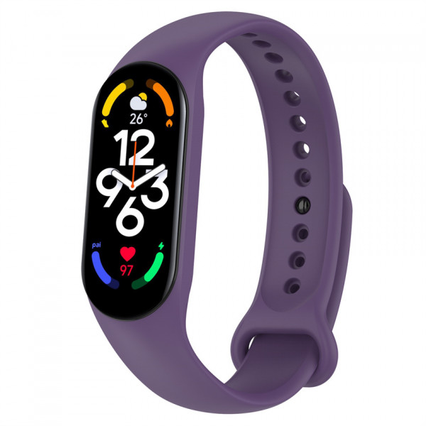 Фото - Ремешок для фитнес-браслета BeCover Xiaomi Mi Smart Band 7 Purple (707484)