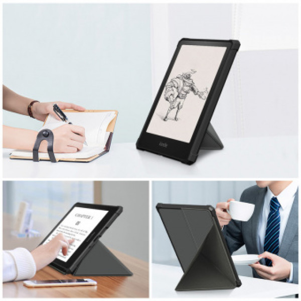 Фото - Чехол для электронной книги BeCover Ultra Slim Origami for Amazon Kindle Paperwhite 11th Gen. 2021 Gray (707221)