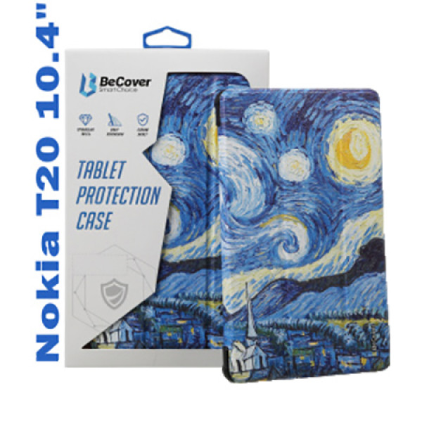 Фото - Чехол для планшета BeCover Smart for Nokia T20 10.4" Night (708058)
