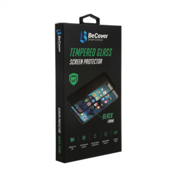 Фото - Защитное стекло для смартфона BeCover for Realme C11 2021 Black (708153)