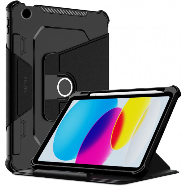 Фото - Чехол для планшета BeCover Armor Leather 360° for Apple iPad 10.2 2019/2020/2021 Black (708889)