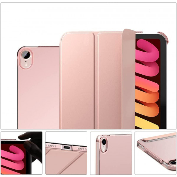 Фото - Чехол для планшета BeCover Tri Fold Hard for Apple iPad Air 4 10.9 2020/2021 Pink (709660)