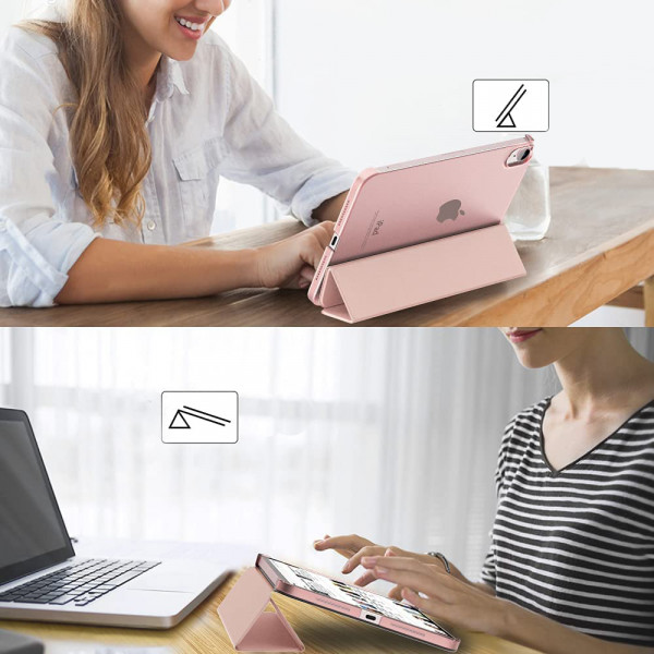 Фото - Чехол для планшета BeCover Tri Fold Hard for Apple iPad Air 4 10.9 2020/2021 Pink (709660)