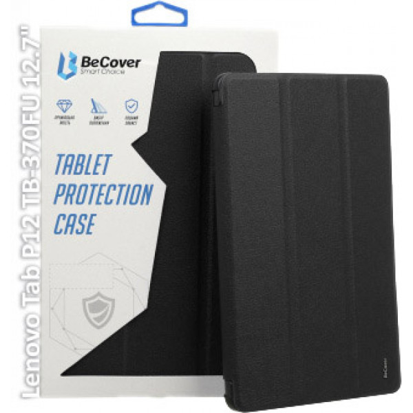 Фото - Чехол для планшета BeCover Smart Case for Lenovo Tab P12 TB-370FU 12.7" Black (709878)