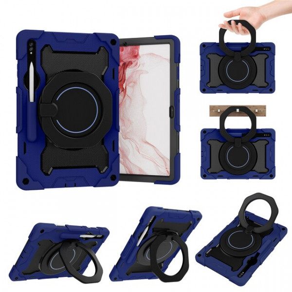Фото - Чехол для планшета BeCover Samsung Galaxy Tab S7 FE 12.4 SM-T730/SM-T735/S8 Plus 5G SM-X800/SM-X806 Blue (709928)