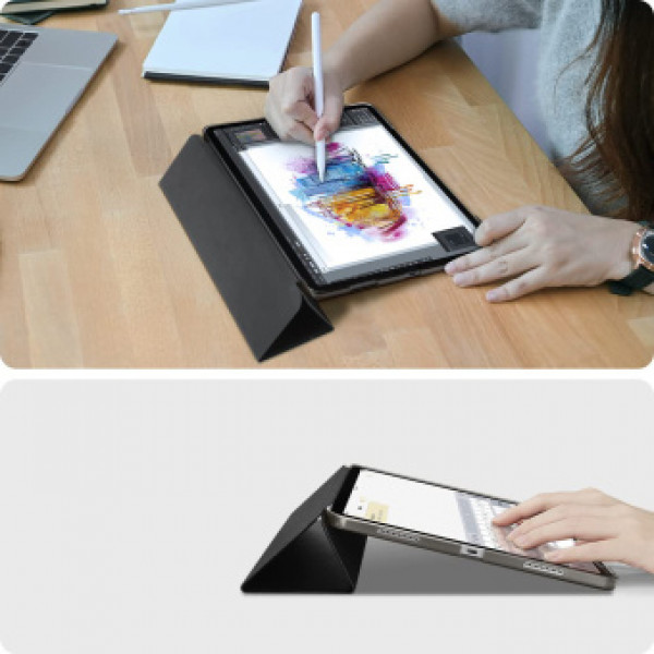 Фото - Чехол для планшета BeCover Tri Fold Hard for Apple iPad Pro 12.9 2020/2021/2022 Black (709668)