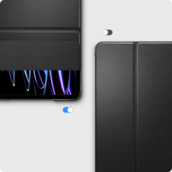 Фото - Чехол для планшета BeCover Tri Fold Hard for Apple iPad Pro 12.9 2020/2021/2022 Black (709668)